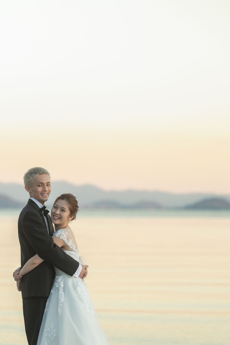 急にかわいいポージング。