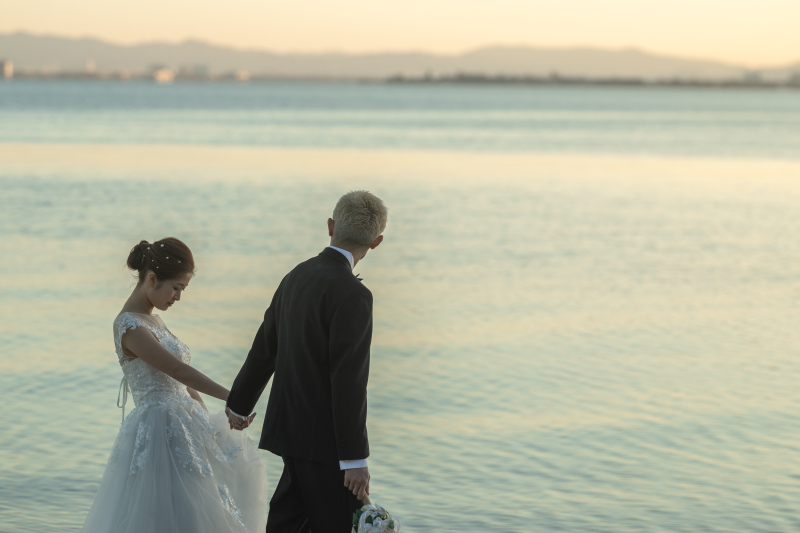 和装の撮影を終えて