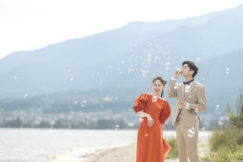 100点満点のシャボン玉カット。