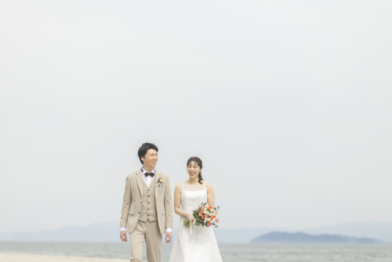 ラストの撮影は琵琶湖にて。