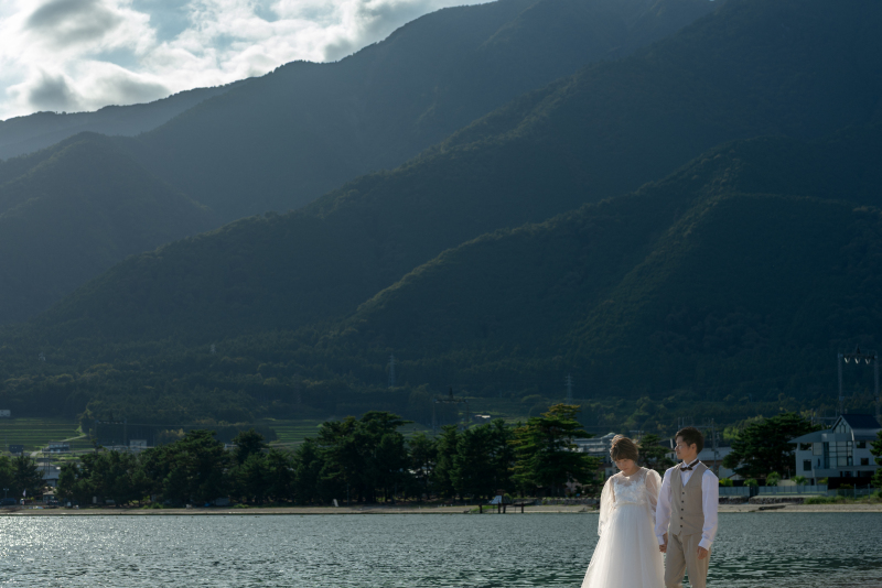琵琶湖へ移動して。