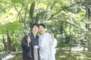 ★京都和装＆琵琶湖洋装★大人かわいいお二人の盛りだくさんな一日★