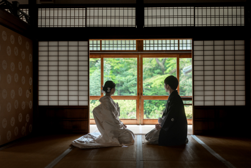 夏のロケプランに重宝する屋内和装撮影。