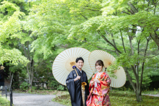 ★新緑の和装撮影★