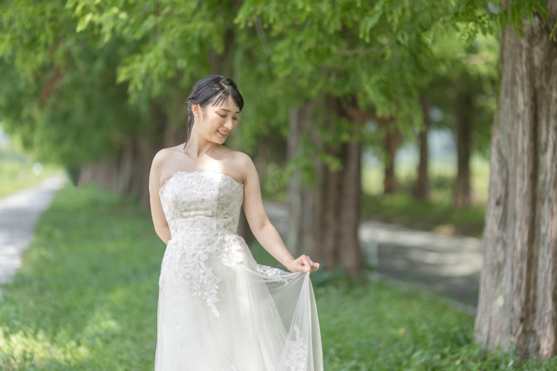 花嫁様のトレーンつまみ★