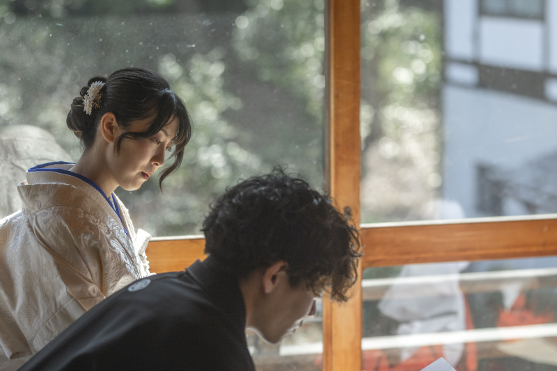 婚儀の時間が近づいて。。。