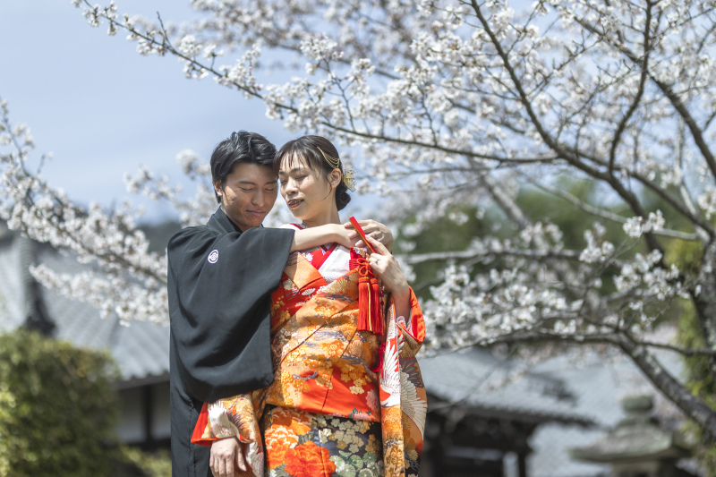 滋賀の名勝の桜撮影から、琵琶湖へ。盛りだくさんを詰め込んだお二人の撮影★