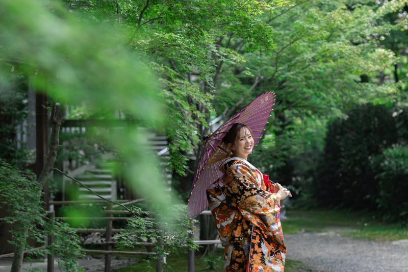 もうワンカット新婦様のお美しいカットを。