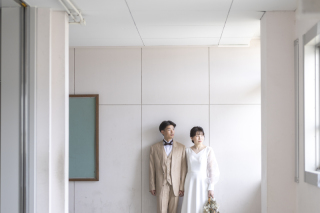 母校でのフォトウェディング