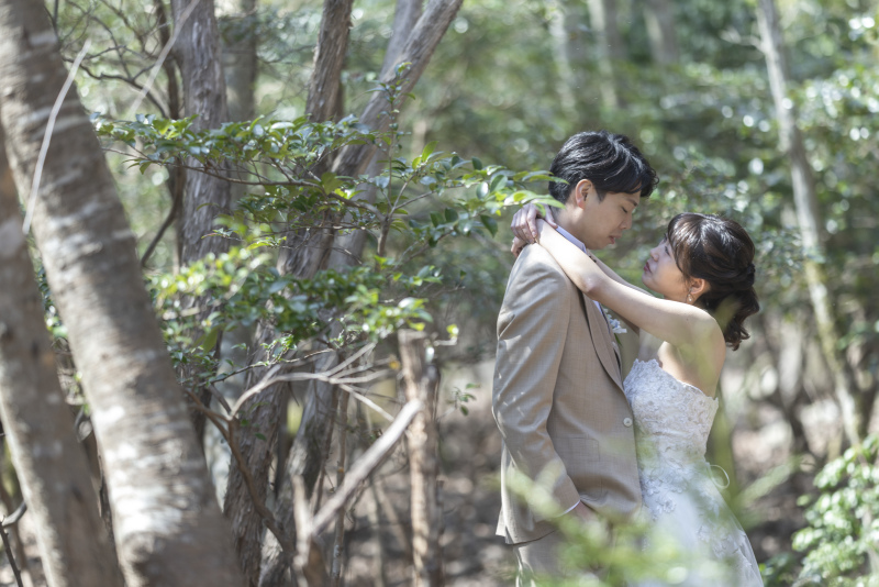 まずは比良の森へ。