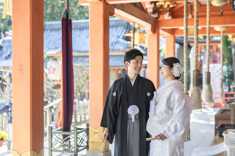 本殿での撮影は自然体を心がけて★