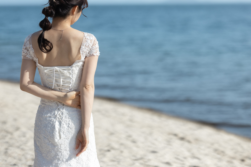 新郎様がお顔出しNGなので、、、