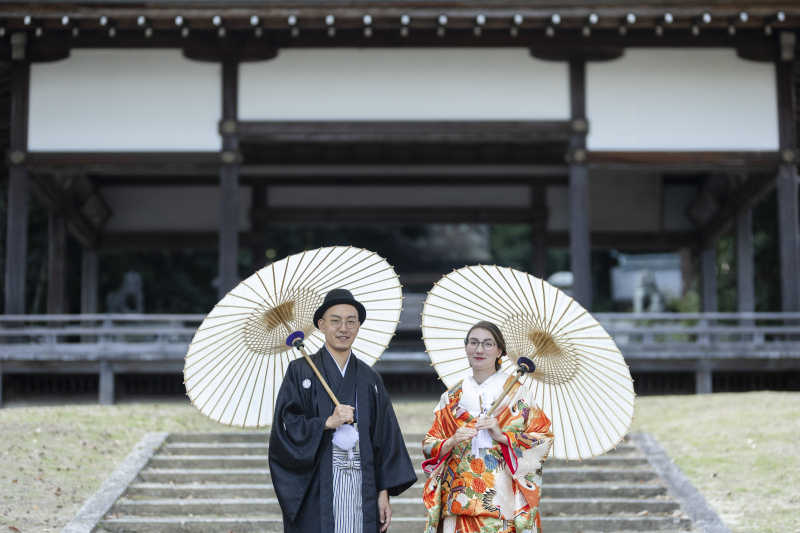 海を越えたお二人のフォトウェディングスタート★