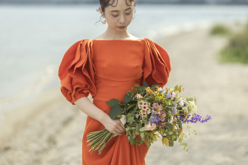 西日が優しく包む時間帯に。