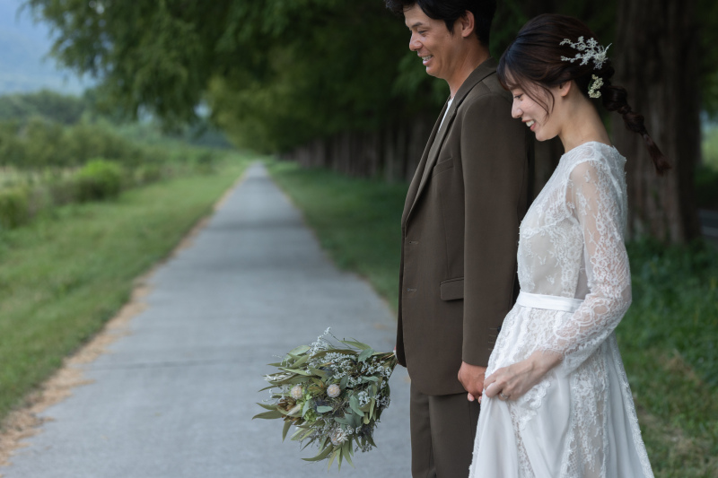 遊歩道側にて★