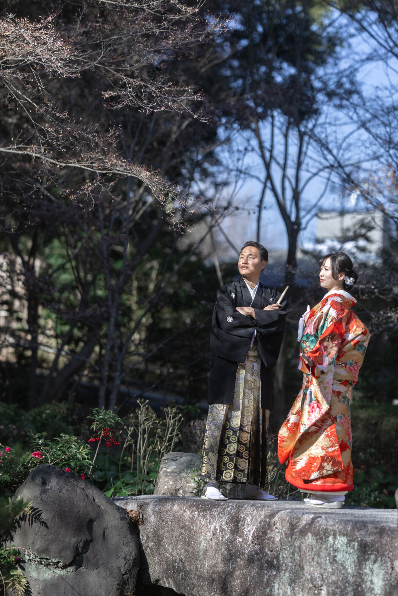 新緑も紅葉もない時期だからこそ。