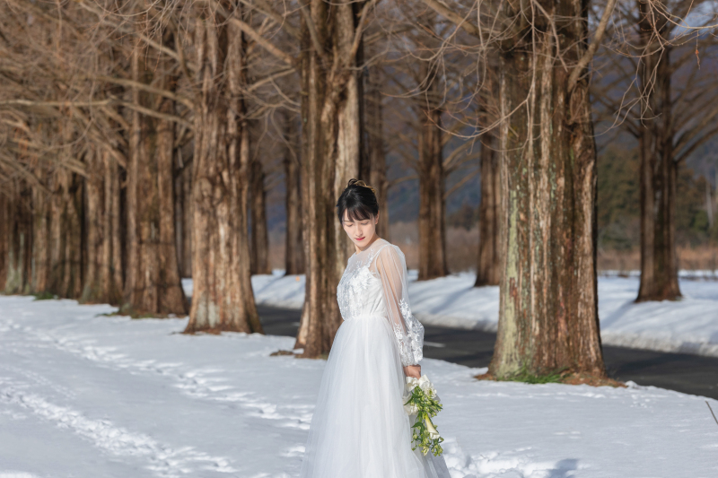 並木道でのソロカット★