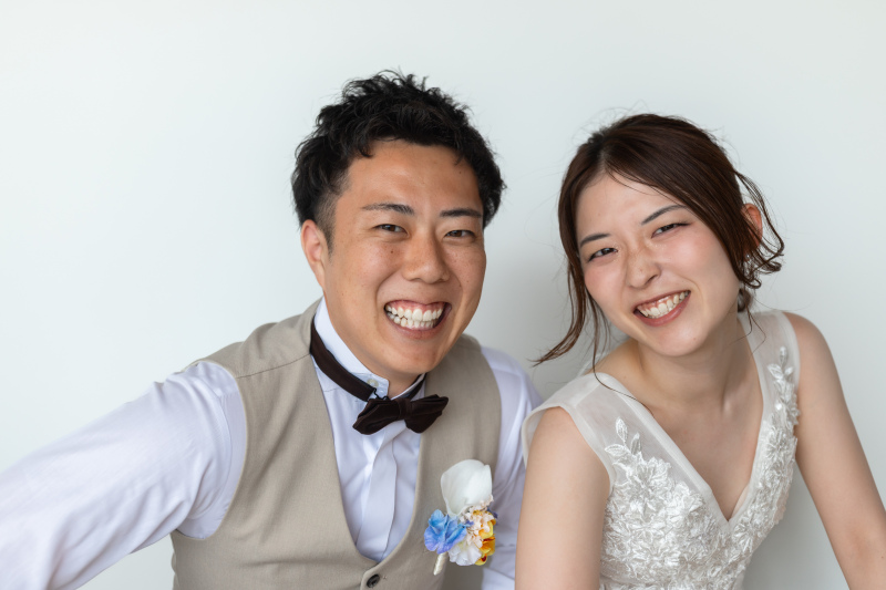 その後はスタジオ撮影を。