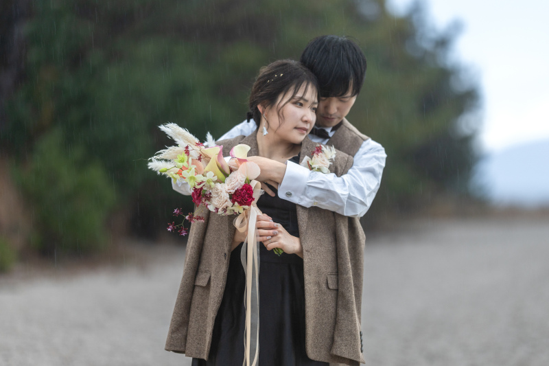 クライマックスの雨にはジャケットを★