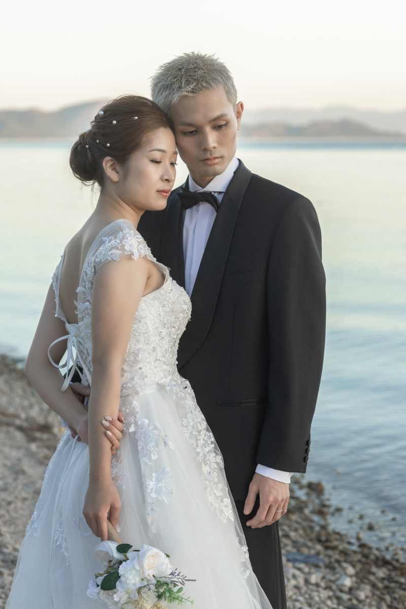 モード誌から飛び出てきたような