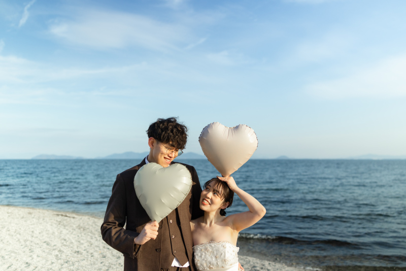 お次はハートのバルーン。