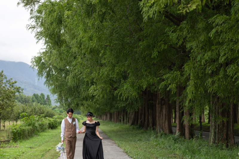 遊歩道側もカット。