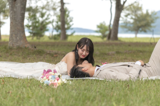 wacoya for wedding_琵琶湖ロケーションフォト【秋冬】