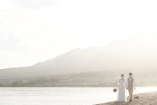 wacoya for wedding_琵琶湖ロケーションフォト【秋冬】