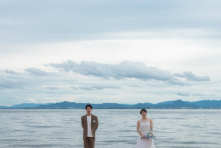 wacoya for wedding_琵琶湖ロケーションフォト【秋冬】