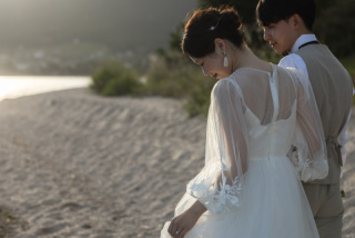 wacoya for wedding_琵琶湖ロケーションフォト【秋冬】