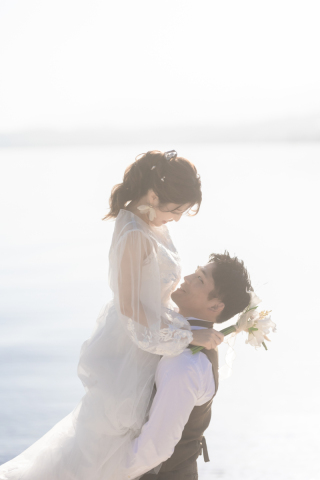 wacoya for wedding_琵琶湖ロケーションフォト【秋冬】