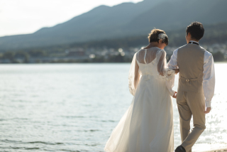 wacoya for wedding_琵琶湖ロケーションフォト【秋冬】