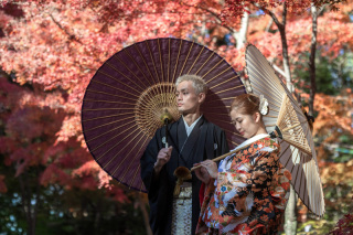wacoya for wedding_《京都》長岡天満宮　秋/冬