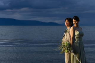 wacoya for wedding_琵琶湖ロケーションフォト【秋冬】