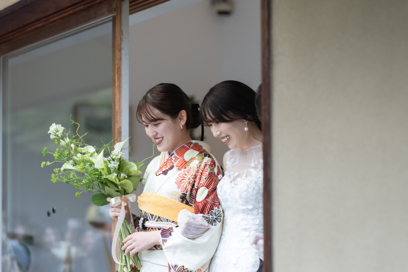 【結婚式当日撮影プラン】滋賀県内は出張費無料。お二人の結婚式披露宴の撮影にお伺い。持ち込み料発生する場合は割引有