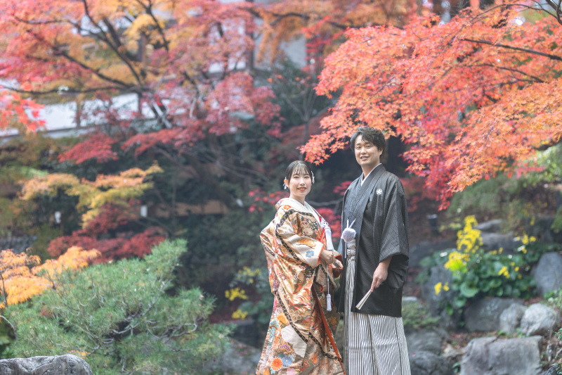 【会食付きプラン】撮る結婚式。和装でも洋装でも。撮影を行った後、ご会食でゆっくりとした時間を大切な皆様とお過ごしいただけます。