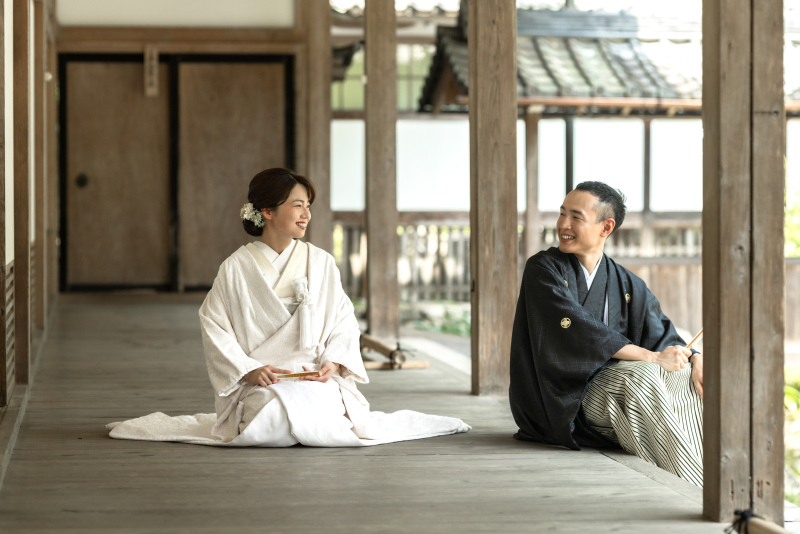 【早割秋プラン】《滋賀和装1点》★比叡山坂本西教寺で本格和装撮影。屋内撮影のお正座やおろしの撮影も可能。スタジオ撮影付★