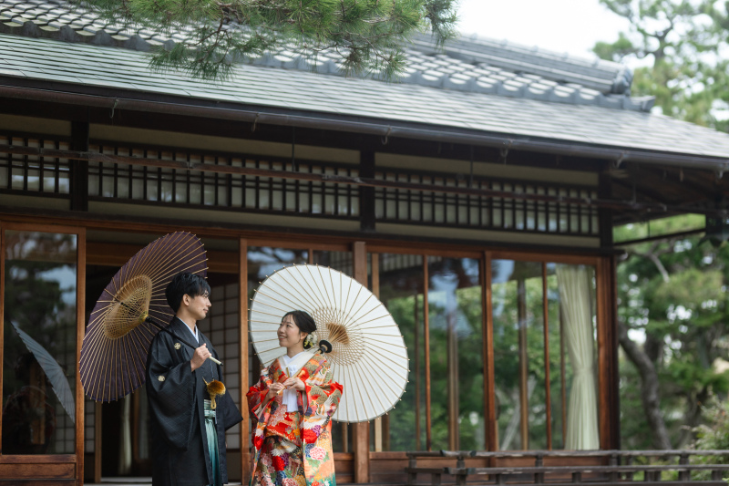 【東近江】藤井彦四郎邸宅での和装1点撮影プラン。屋内撮影で夏も涼しく。ご自宅での出張ヘアメイク着付けも同プライスでお承りOK★