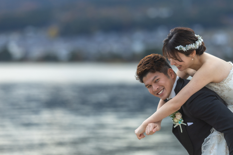 【2月末までの限定プラン】最短納品3日。琵琶湖ロケーションフォトプラン+スタジオ撮影付きデータ200カット保証。