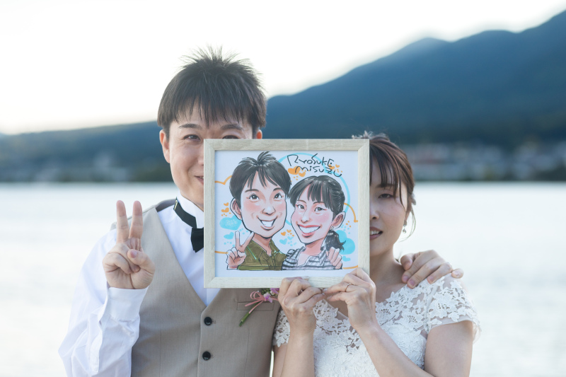 ★6月限定モニター企画★【琵琶湖洋装】静かな湖畔で「撮る」結婚式。お二人でもご家族でもお申込み可能なフォトウェディングプラン。