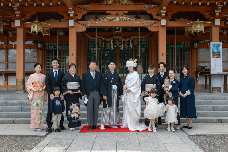 【京都挙式プラン】長岡天満宮で一日一組の結婚式をプロデュース。フォトウェディングもいいけれどご神域でご婚儀をお求めのお二人に。