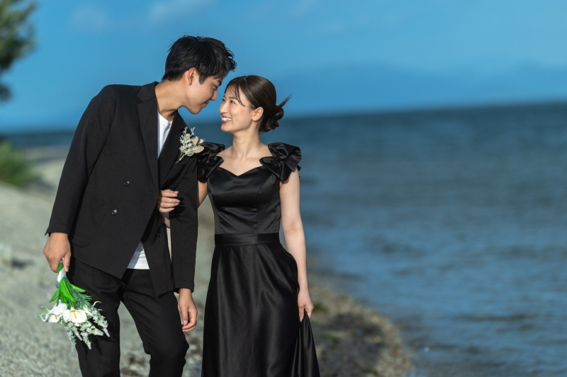 【メタセコイア&琵琶湖】《洋装2点》シチュエーションでドレスを着替えての撮影ができる満足プラン。お持ち込みもOK★