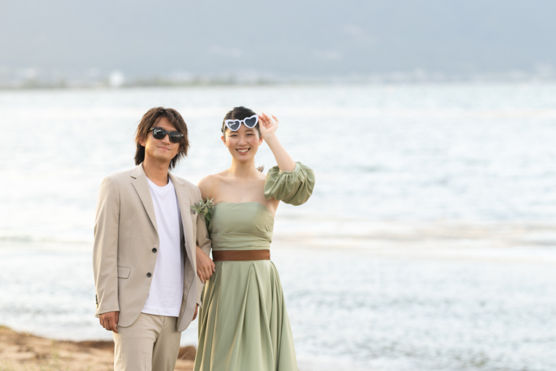 【和装①洋装①+90秒ムービー撮影】《京都和装+琵琶湖洋装》のwacoyaのメインロケに90秒の動画撮影をつけてご案内。