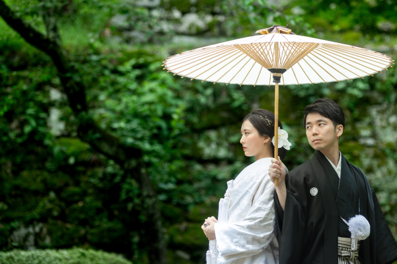 夏プラン【6/20~8/30の撮影日】【滋賀和装+琵琶湖洋装】比叡山坂本西教寺で和装撮影後、志賀アトリエまで移動して琵琶湖撮影