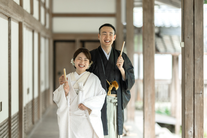 早割有★【秋プラン】2DAYS《洋装2+和装2》滋賀のロケ地をすべて網羅★メタセコイア琵琶湖洋装と西教寺和装2着。和洋スタジオ付