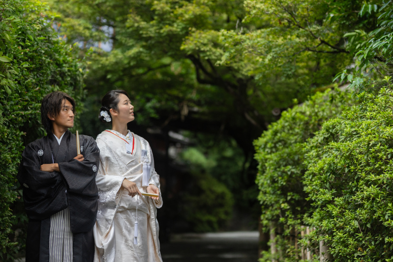 【京都和装＋琵琶湖洋装】《和装1点＋洋装1点》最短納品1週間データ充実の500カット｜京都で和装撮影の後、琵琶湖西部で洋装撮影★