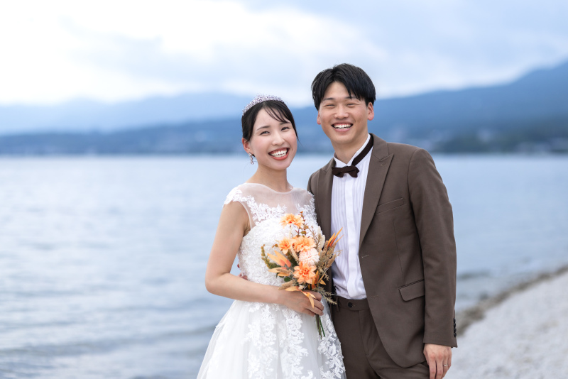 早割有★【秋プラン】《京都和装+琵琶湖洋装》ショートムービー5カットプレゼント★長岡天満宮で和装撮影後琵琶湖へ移動して洋装撮影★