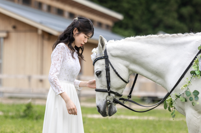 《メタセコイアお馬さん付きプラン洋1》紅葉は11月末から。メタセコイアでの撮影も含★ムービー5カットプレゼント付き★