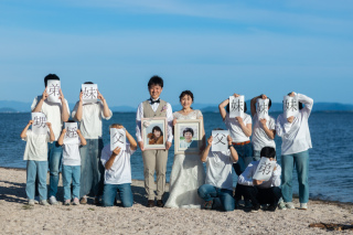 ★6月限定モニター企画★【琵琶湖洋装】静かな湖畔で「撮る」結婚式。お二人でもご家族でもお申込み可能なフォトウェディングプラン。