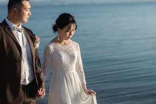 【2月末までの限定プラン】最短納品3日。琵琶湖ロケーションフォトプラン＋スタジオ撮影付きデータ200カット保証。